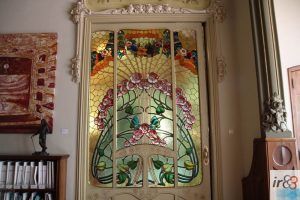 vidriera puerta Casa Manuel Felip