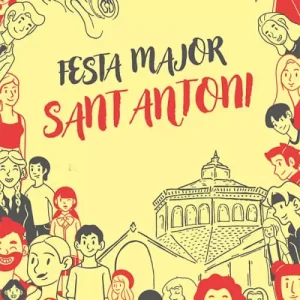 Fiesta Mayor de Sant Antoni Barcelona