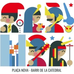 cartell Festes de Sant Roc Plaça Nova