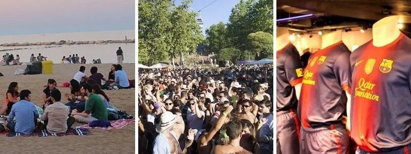 Barcelona en agosto