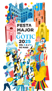 cartel Fiesta Mayor del Gótico 2025
