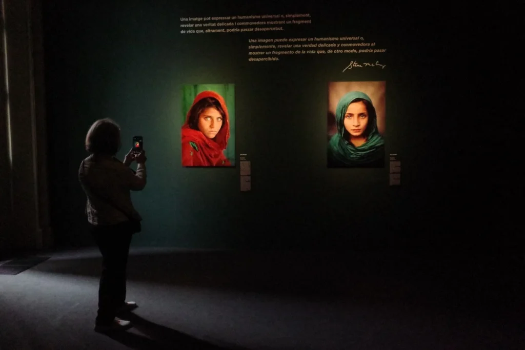 muestra Steve McCurry Palau Martorell Barcelona