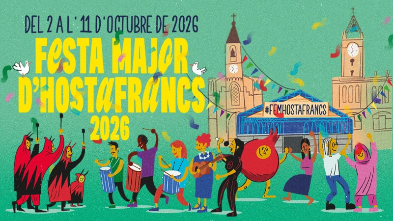 cartel Fiesta Mayor de Hostafrancs 2026