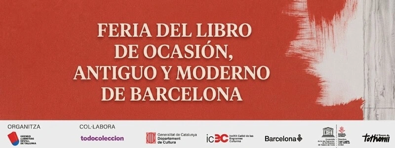 Feria del Libro de Ocasión Antiguo y Moderno de Barcelona