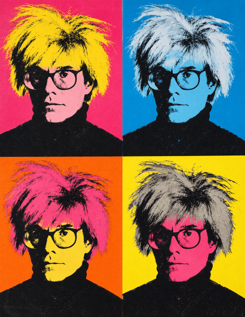 retrato Andy Warhol